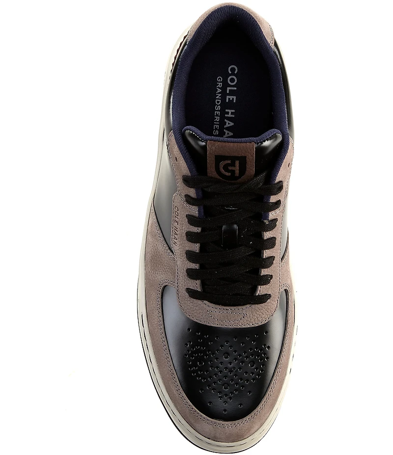 Cole Haan Men's GrandPrø Crossover Leather Perforated Detail Sneakers