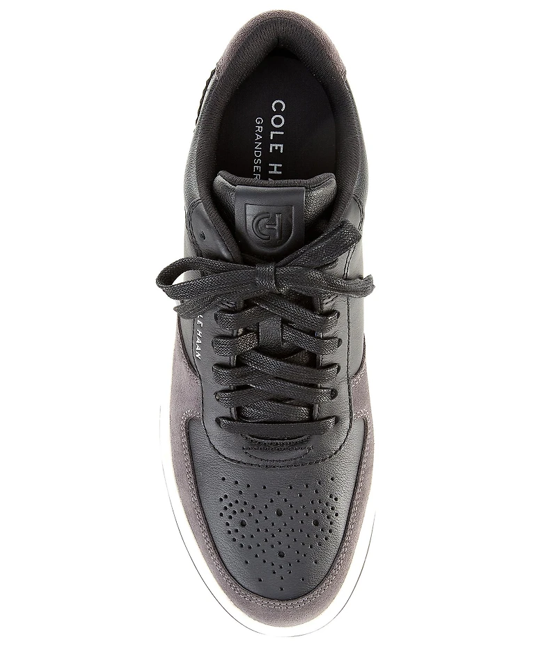 Cole Haan Men's GrandPrø Crossover Leather Perforated Detail Sneakers