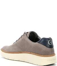 Cole Haan Men's GrandPrø FLOWERFØAM Perforated Nubuck Lace Up Sneakers