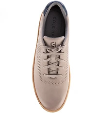 Cole Haan Men's GrandPrø FLOWERFØAM Perforated Nubuck Lace Up Sneakers