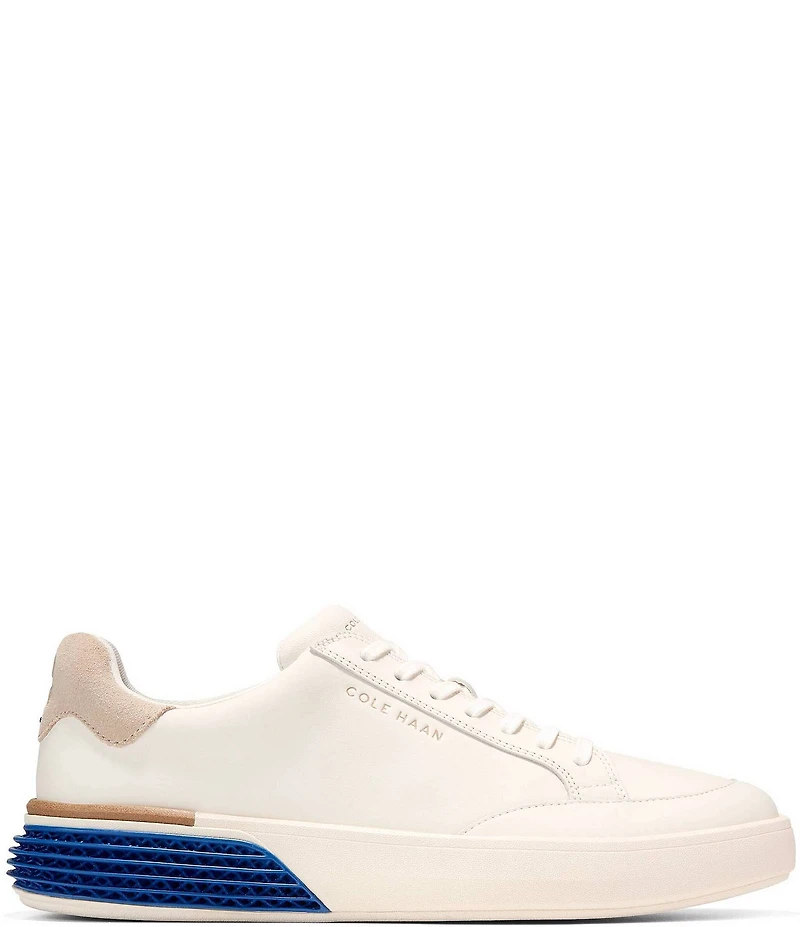 Cole Haan Men's GrandPrø Leather Halfcourt Skyweave Sneakers