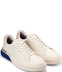 Cole Haan Men's GrandPrø Leather Halfcourt Skyweave Sneakers