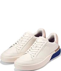 Cole Haan Men's GrandPrø Leather Halfcourt Skyweave Sneakers