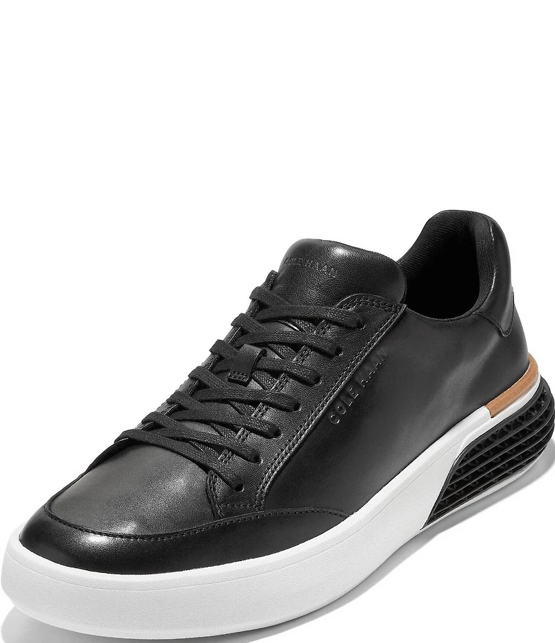 Cole Haan Men's GrandPrø Leather Halfcourt Skyweave Sneakers