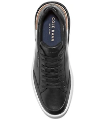 Cole Haan Men's GrandPrø Leather Halfcourt Skyweave Sneakers