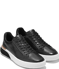 Cole Haan Men's GrandPrø Leather Halfcourt Skyweave Sneakers