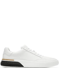 Cole Haan Men's GrandPrø Leather Halfcourt Skyweave Sneakers