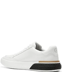 Cole Haan Men's GrandPrø Leather Halfcourt Skyweave Sneakers