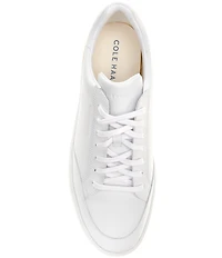 Cole Haan Men's GrandPrø Leather Halfcourt Skyweave Sneakers