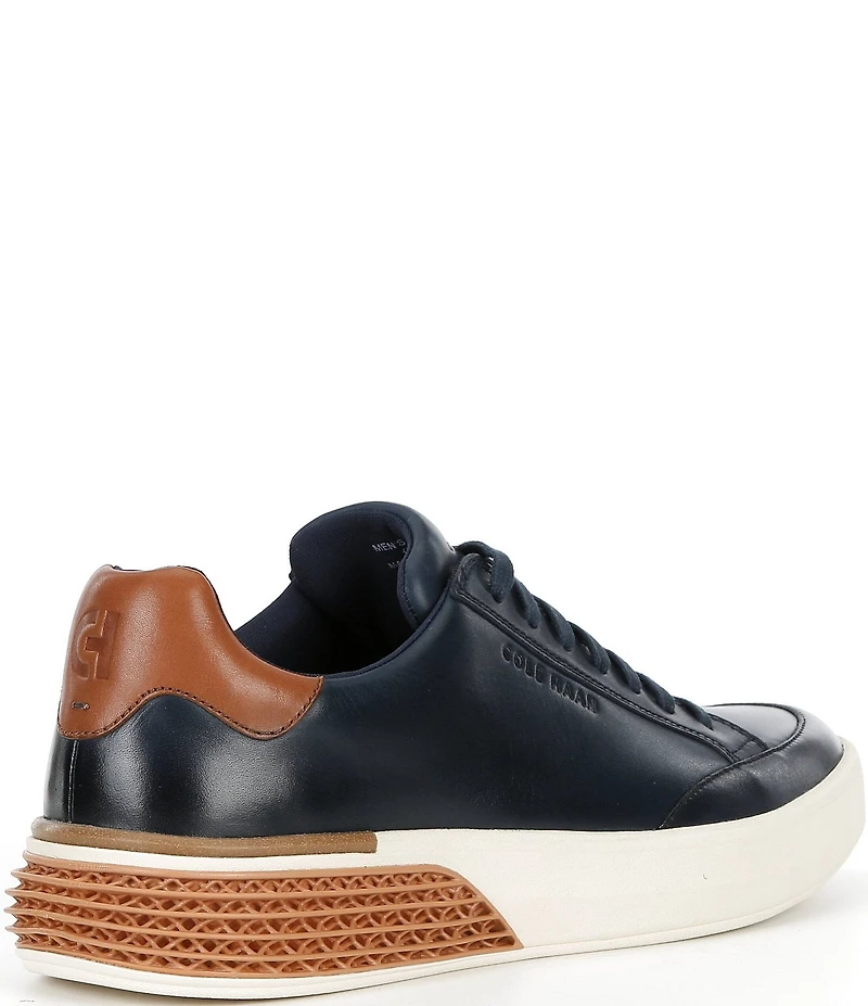 Cole Haan Men's GrandPrø Leather Halfcourt Skyweave Sneakers