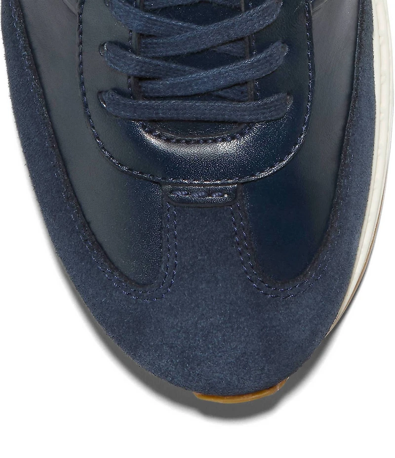 Cole Haan Men's GrandPrø Low Profile SkyWeave™ Leather Running Sneakers