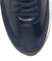 Cole Haan Men's GrandPrø Low Profile SkyWeave™ Leather Running Sneakers