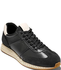 Cole Haan Men's GrandPrø Low Profile SkyWeave™ Leather Running Sneakers