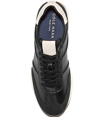 Cole Haan Men's GrandPrø Low Profile SkyWeave™ Leather Running Sneakers