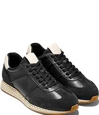 Cole Haan Men's GrandPrø Low Profile SkyWeave™ Leather Running Sneakers