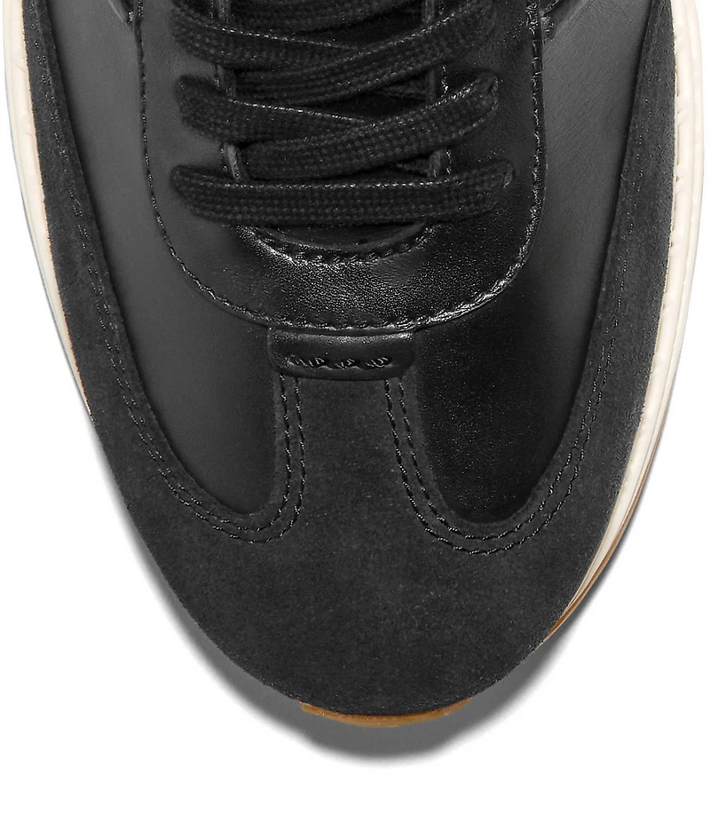 Cole Haan Men's GrandPrø Low Profile SkyWeave™ Leather Running Sneakers