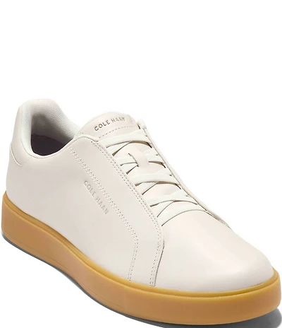 Cole Haan Men's GrandPrø Luxe Slip On Leather Sneakers
