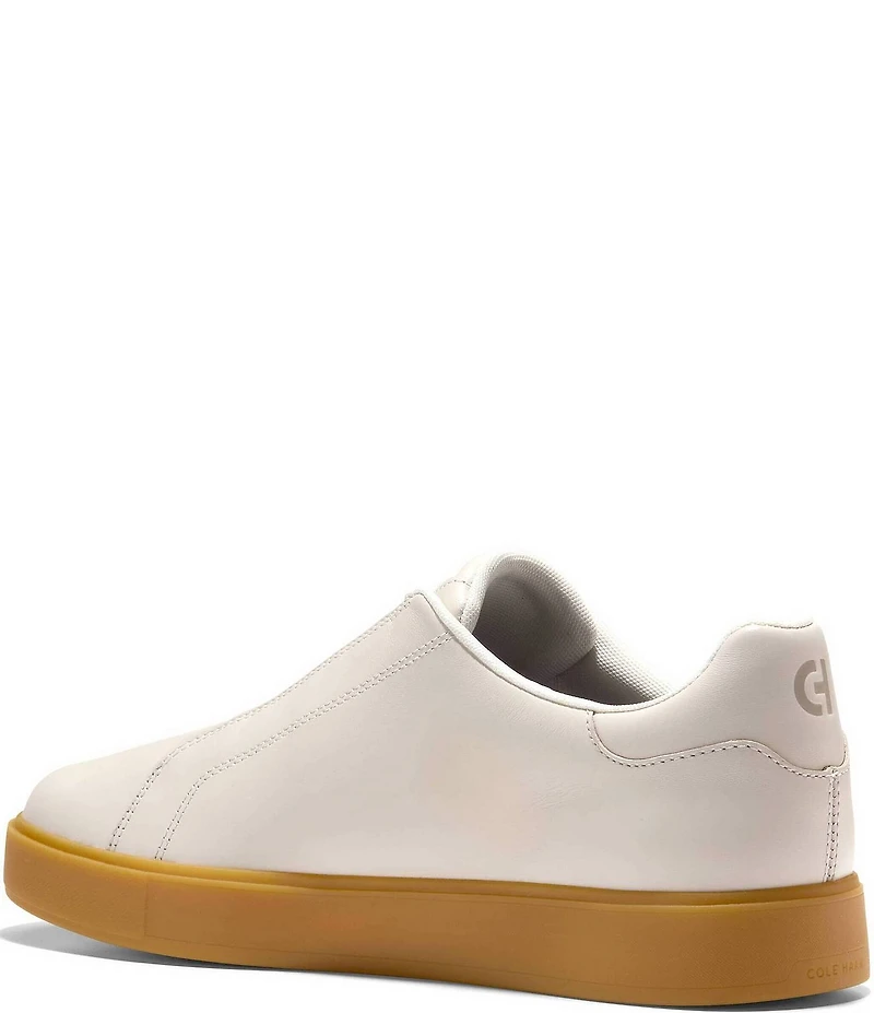 Cole Haan Men's GrandPrø Luxe Slip On Leather Sneakers