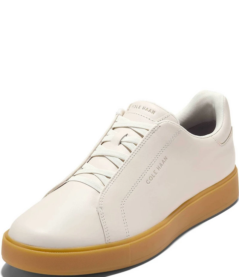 Cole Haan Men's GrandPrø Luxe Slip On Leather Sneakers