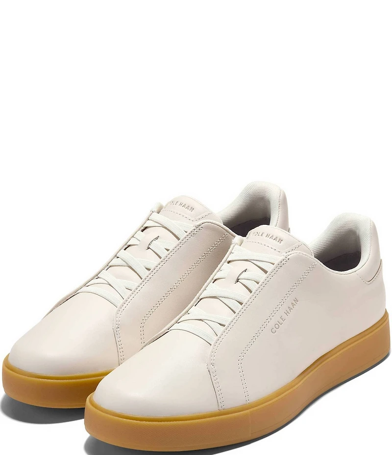 Cole Haan Men's GrandPrø Luxe Slip On Leather Sneakers
