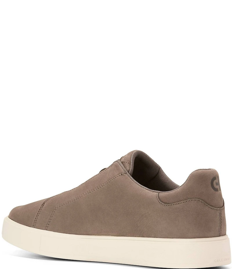 Cole Haan Men's GrandPrø Luxe Slip On Nubuck Sneakers