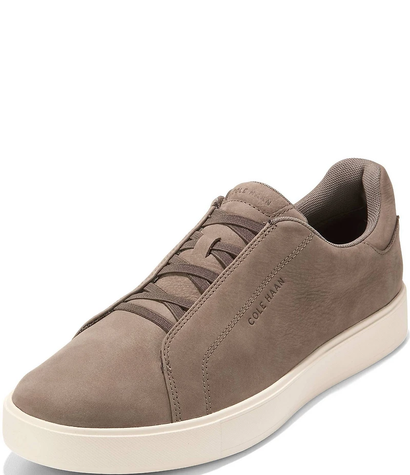 Cole Haan Men's GrandPrø Luxe Slip On Nubuck Sneakers