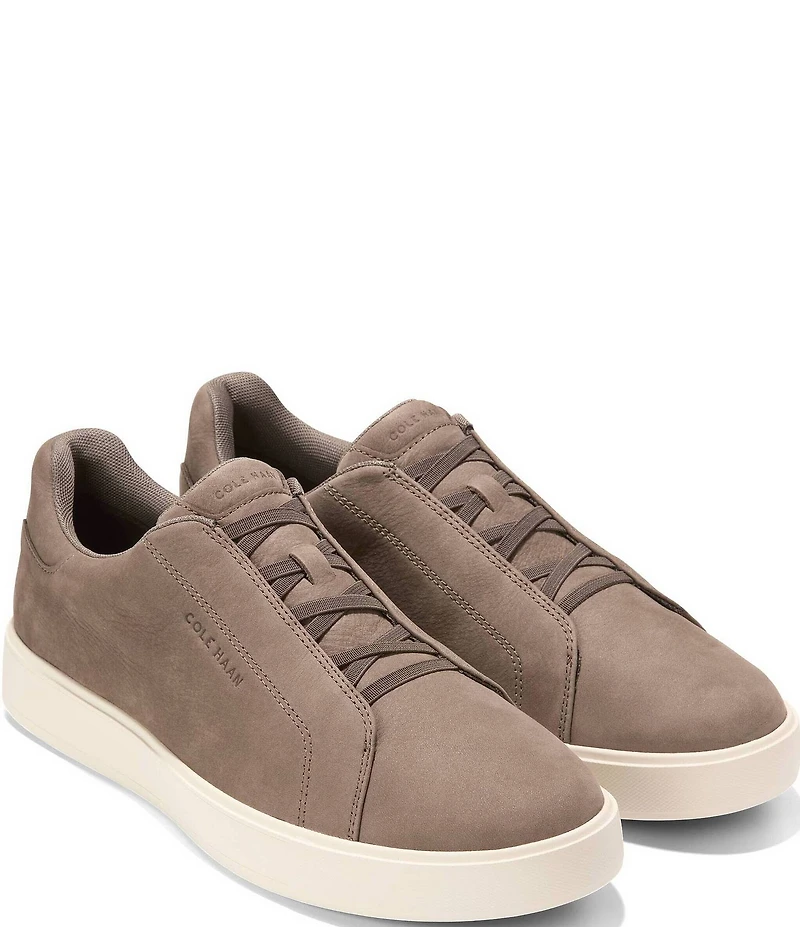 Cole Haan Men's GrandPrø Luxe Slip On Nubuck Sneakers