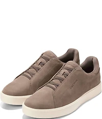 Cole Haan Men's GrandPrø Luxe Slip On Nubuck Sneakers