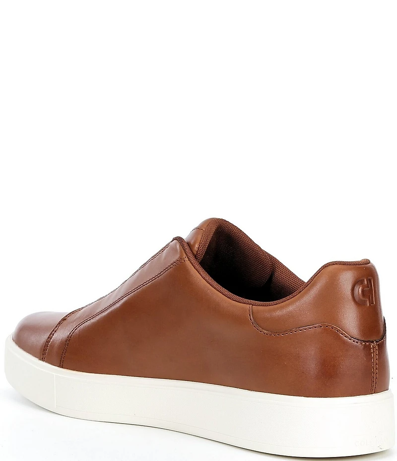 Cole Haan Men's GrandPrø Luxe Slip On Leather Sneakers