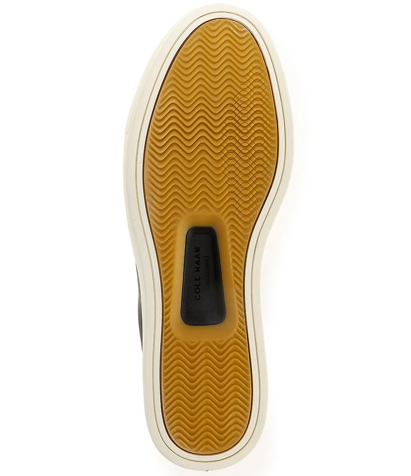 Cole Haan Men's GrandPrø Luxe Slip On Leather Sneakers