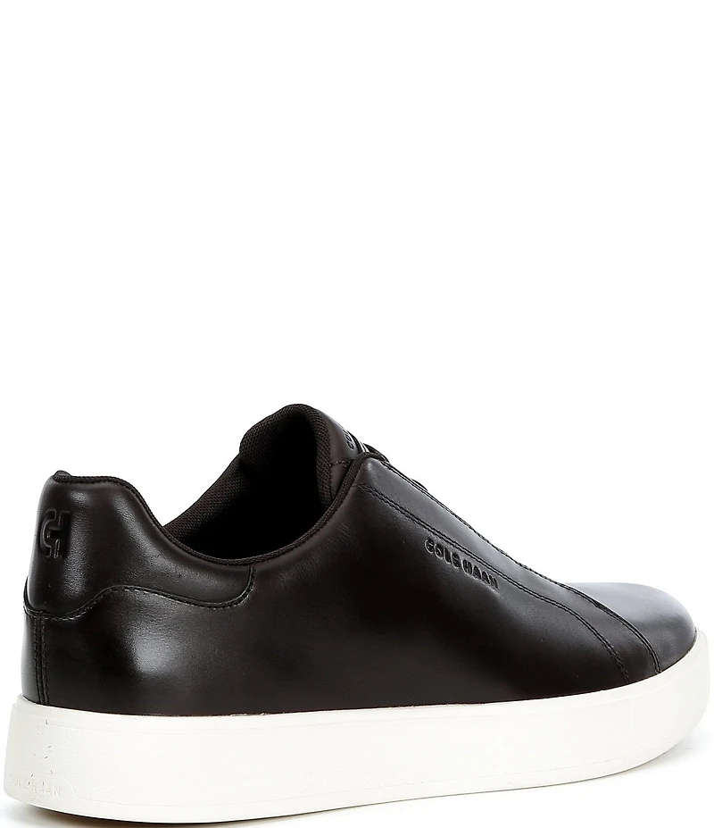 Cole Haan Men's GrandPrø Luxe Slip On Leather Sneakers