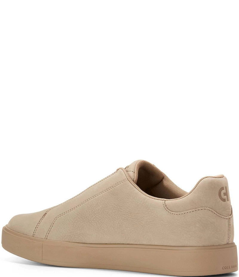 Cole Haan Men's GrandPrø Luxe Slip On Nubuck Sneakers