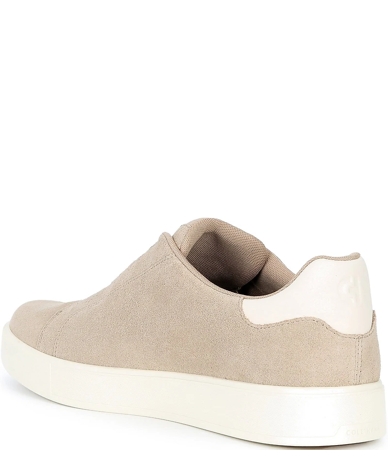 Cole Haan Men's GrandPrø Luxe Suede Slip On Sneakers