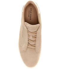 Cole Haan Men's GrandPrø Luxe Suede Slip On Sneakers