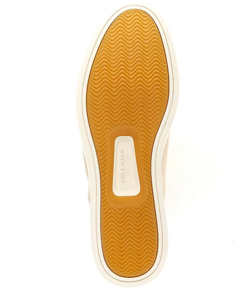 Cole Haan Men's GrandPrø Luxe Suede Slip On Sneakers