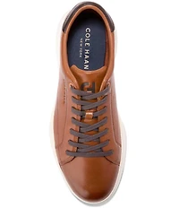 Cole Haan Men's Grandprø Tennis 2.0 Leather Lace-Up Sneakers