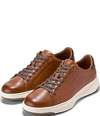Cole Haan Men's Grandprø Tennis 2.0 Leather Lace-Up Sneakers