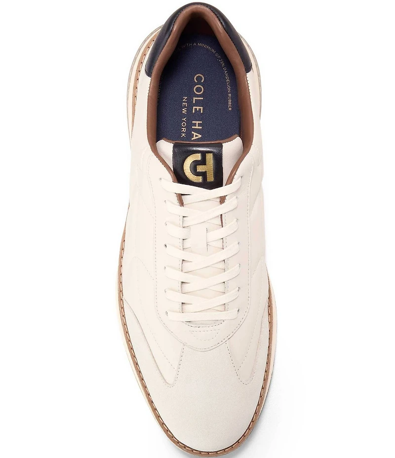 Cole Haan Men's GrandPrø Touchline Energyweave Leather Nubuck Sneakers
