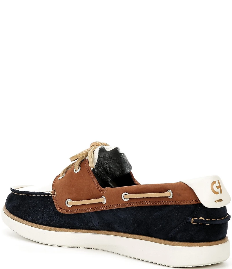 Cole Haan Men's GrandPrø Windward Suede Boat Shoes