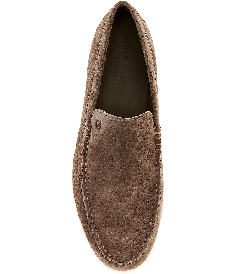 Cole Haan Men's Greenwich Grand Venetian Suede Loafers
