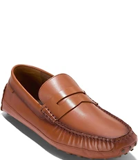 Cole Haan Men's Hall Grand Leather Penny Driving Loafers
