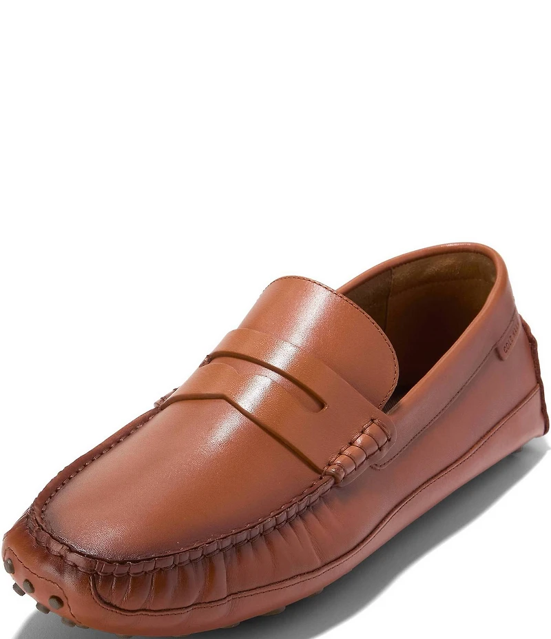 Cole Haan Men's Hall Grand Leather Penny Driving Loafers