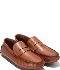Cole Haan Men's Hall Grand Leather Penny Driving Loafers