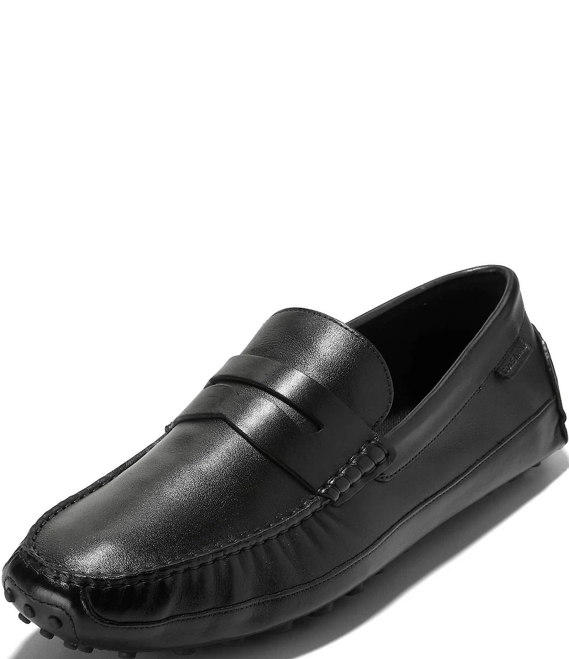 Cole Haan Men's Hall Grand Leather Penny Driving Loafers
