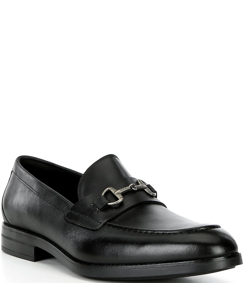 Cole Haan Men's Harmon Grand Water Resistant Leather Bit Buckle Loafers