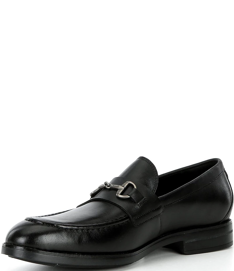 Cole Haan Men's Harmon Grand Water Resistant Leather Bit Buckle Loafers