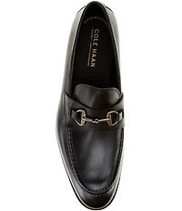 Cole Haan Men's Harmon Grand Water Resistant Leather Bit Buckle Loafers
