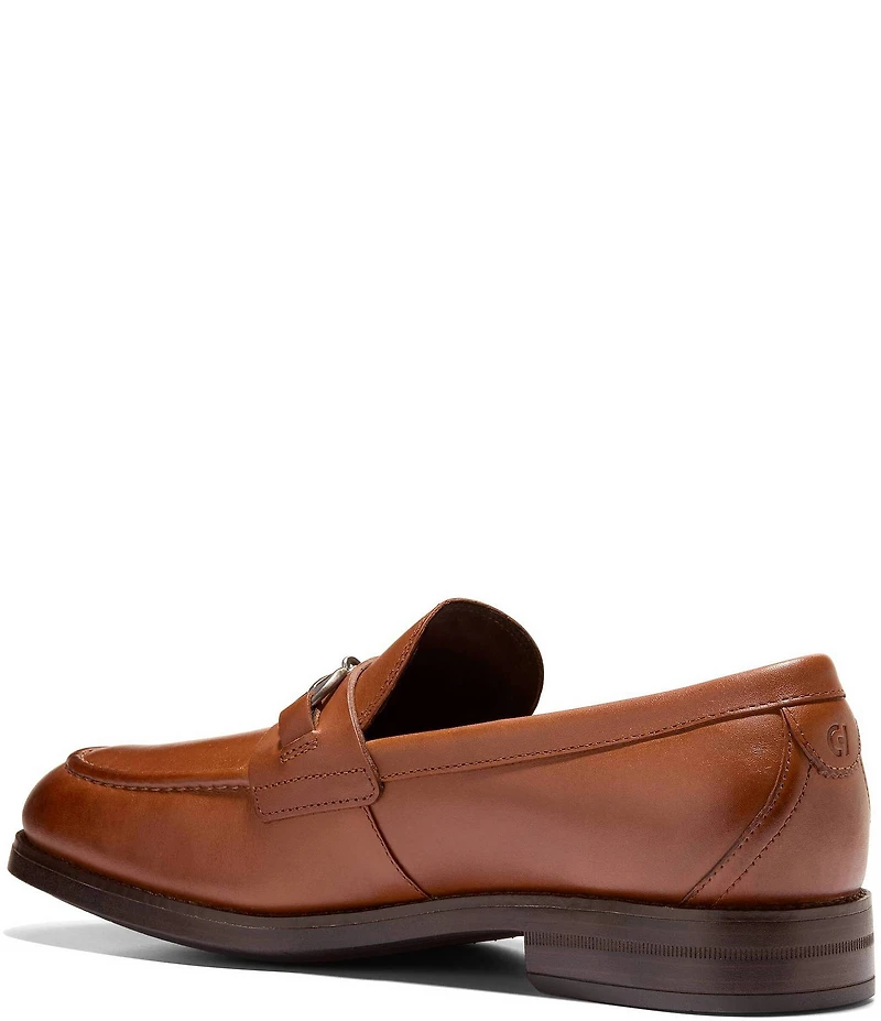 Cole Haan Men's Harmon Grand Water Resistant Leather Bit Buckle Loafers