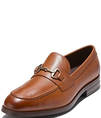 Cole Haan Men's Harmon Grand Water Resistant Leather Bit Buckle Loafers