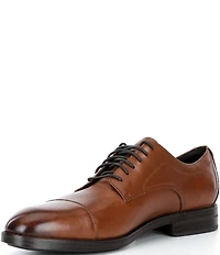 Cole Haan Men's Harmon Grand Water Resistant Leather Cap Toe Oxfords